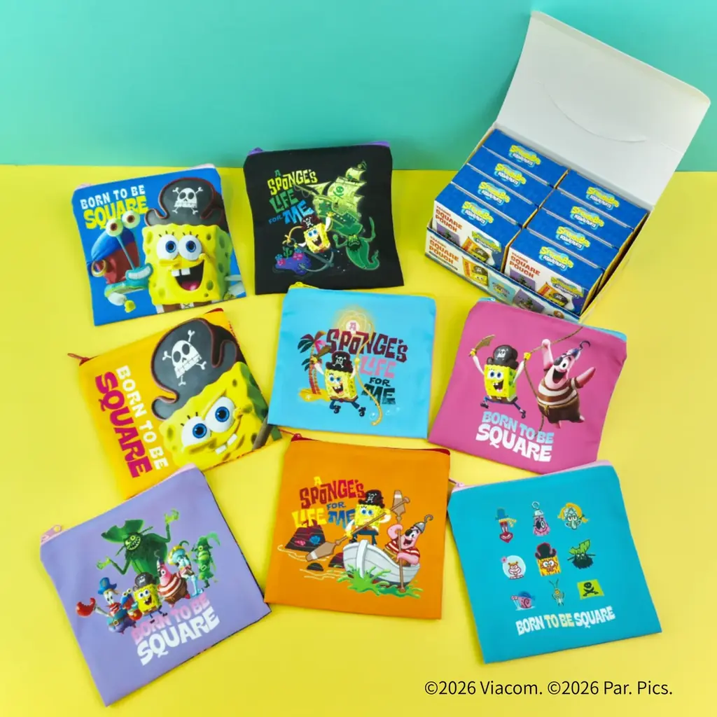 スポンジ・ボブの“ワクワク”が東京ソラマチ®へ「劇場版スポンジ・ボブ 呪われた海賊と大冒険だワワワワワ！」の劇場公開にさきがけ、公開記念限定グッズが盛りだくさんのポップアップストアを開催！ 画像 7