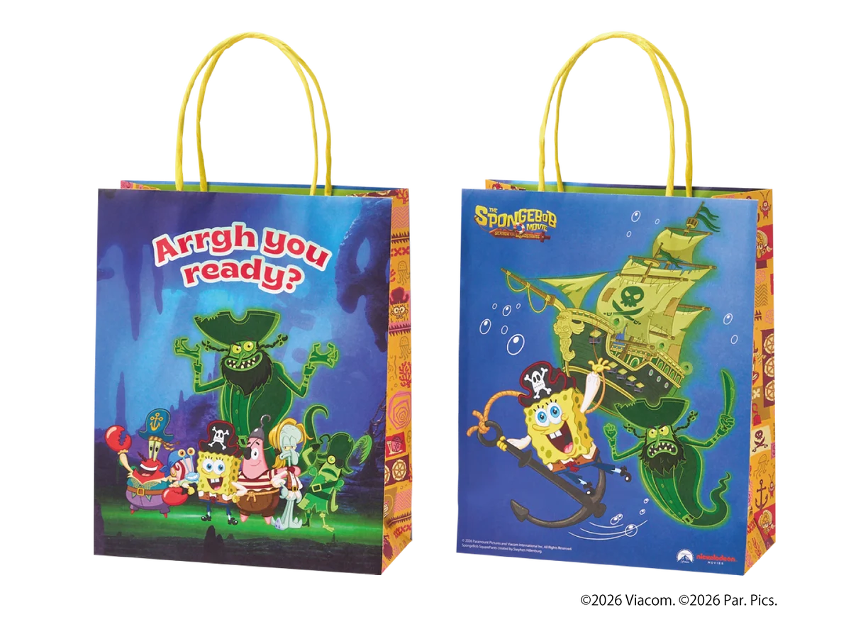 スポンジ・ボブの“ワクワク”が東京ソラマチ®へ「劇場版スポンジ・ボブ 呪われた海賊と大冒険だワワワワワ！」の劇場公開にさきがけ、公開記念限定グッズが盛りだくさんのポップアップストアを開催！ 画像 8