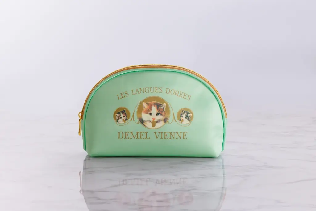 猫の日(2/22)を前に『DEMEL 猫ポーチ（ソリッドチョコ猫ラベル ミルク セット）』が登場 画像 5