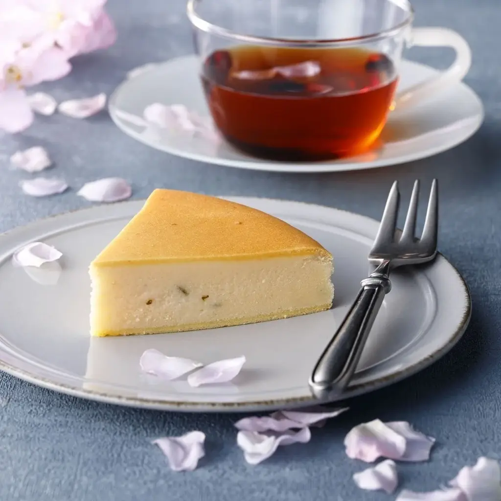 【チーズガーデン】優美な桜の風味とチーズのミルク感が調和した上品な味わい　春の訪れを告げる季節限定フレーバー『御用邸さくらチーズケーキ』発売 画像 2