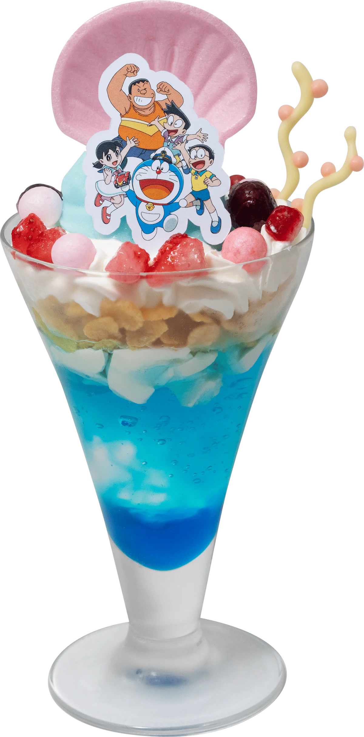 【期間限定】2月24日(火)〜『映画ドラえもん 新・のび太の海底鬼岩城』の限定メニューがCafe Lishに登場。深海をイメージした限定グルメで、冒険のひとときを楽しめる！ 画像 4