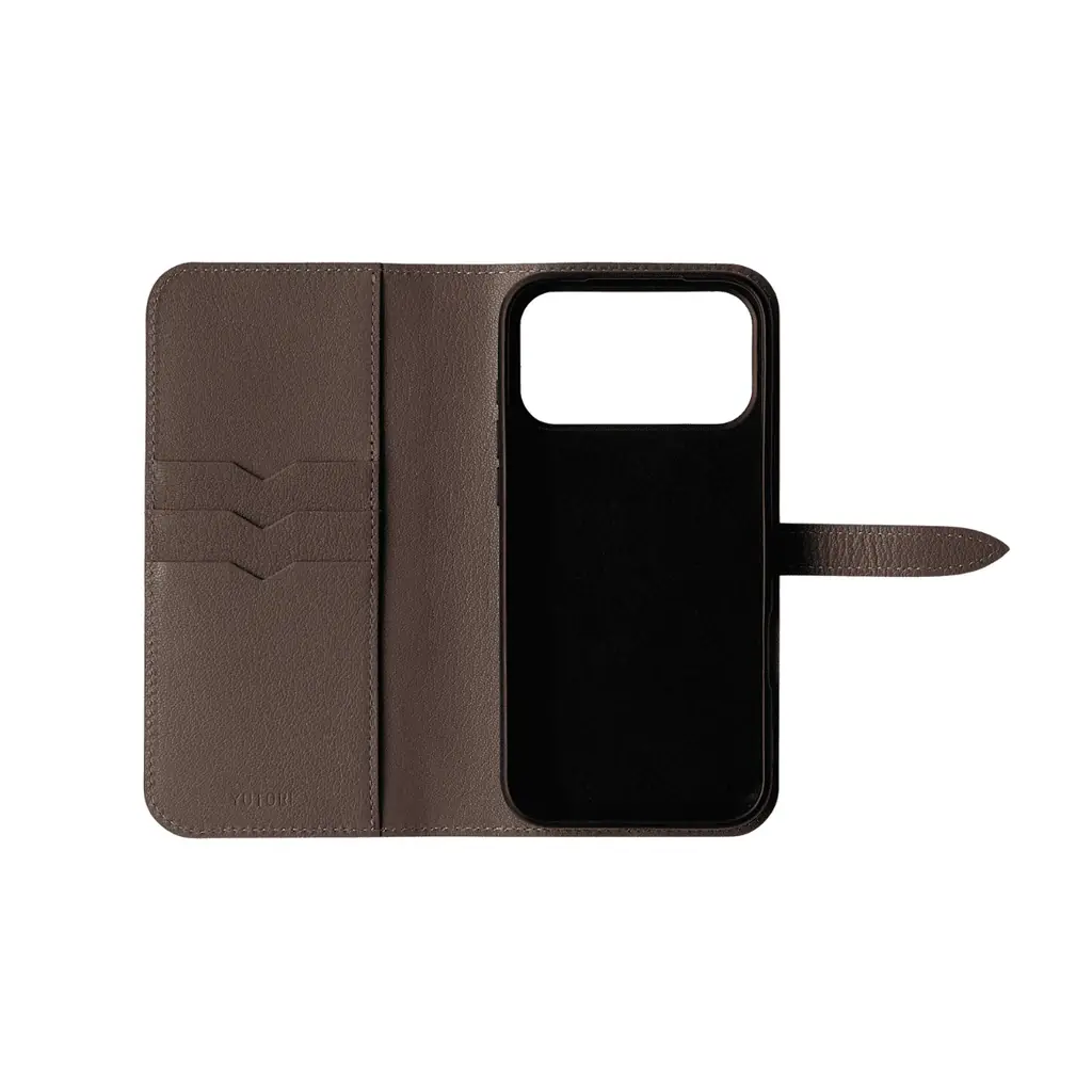 【新商品】日本発の新興レザーブランドYUTORI、最高級シェーブルレザーを纏うiPhone 17 シリーズ用レザーケースを発売 画像 11