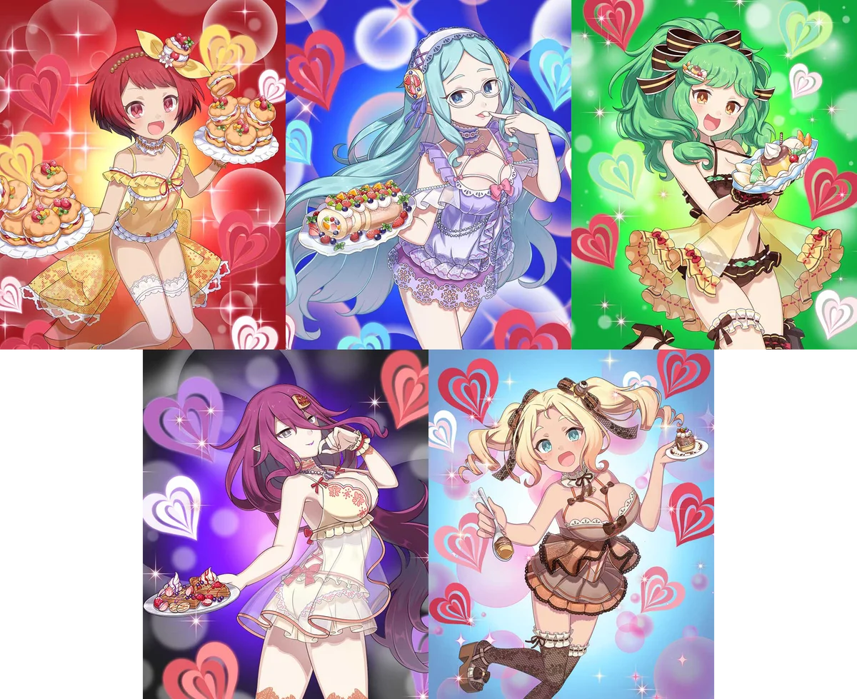 『ゴシックは魔法乙女〜さっさと契約しなさい！～』本日2/18(水)よりバレンタインイベント悪魔編開催！スイーツモチーフの衣装を着た悪魔たちが登場！ 画像 3