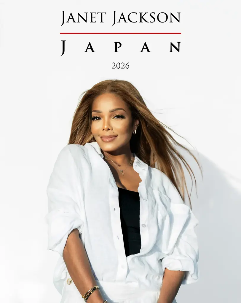 ジャネット・ジャクソン 日本限定スペシャル公演開催決定！！　　　　ー『JANET JACKSON JAPAN 2026』 6月に4公演を実施 ー 画像 1