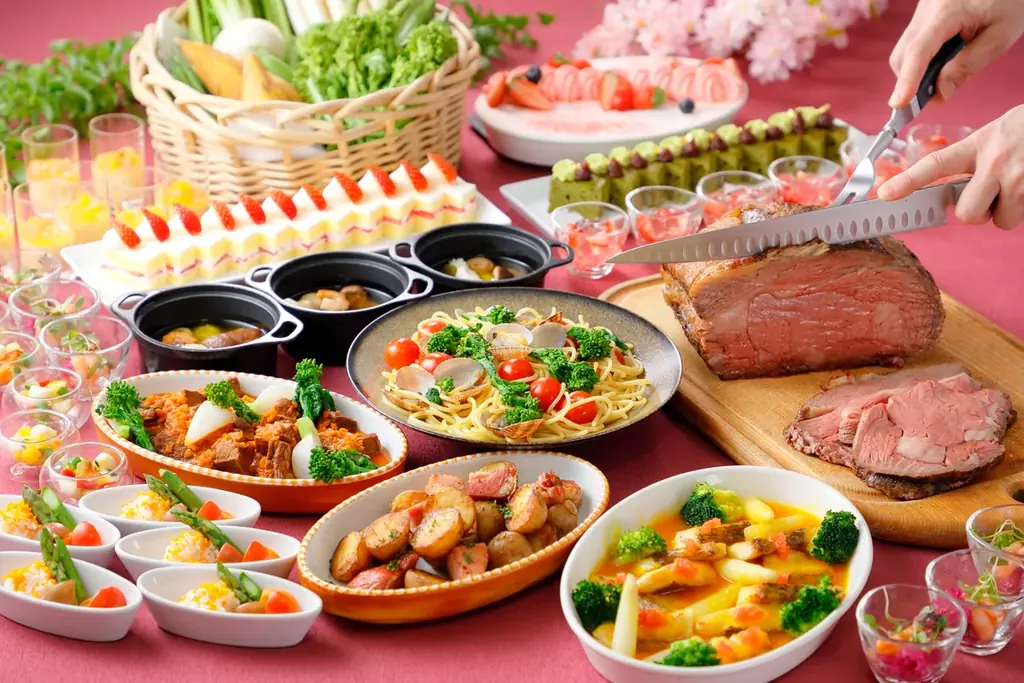 名古屋のホテルで人気のローストビーフや旬のホワイトアスパラが堪能できる春の週末ブッフェ、3月1日より土日祝限定で開催！！ 画像 1