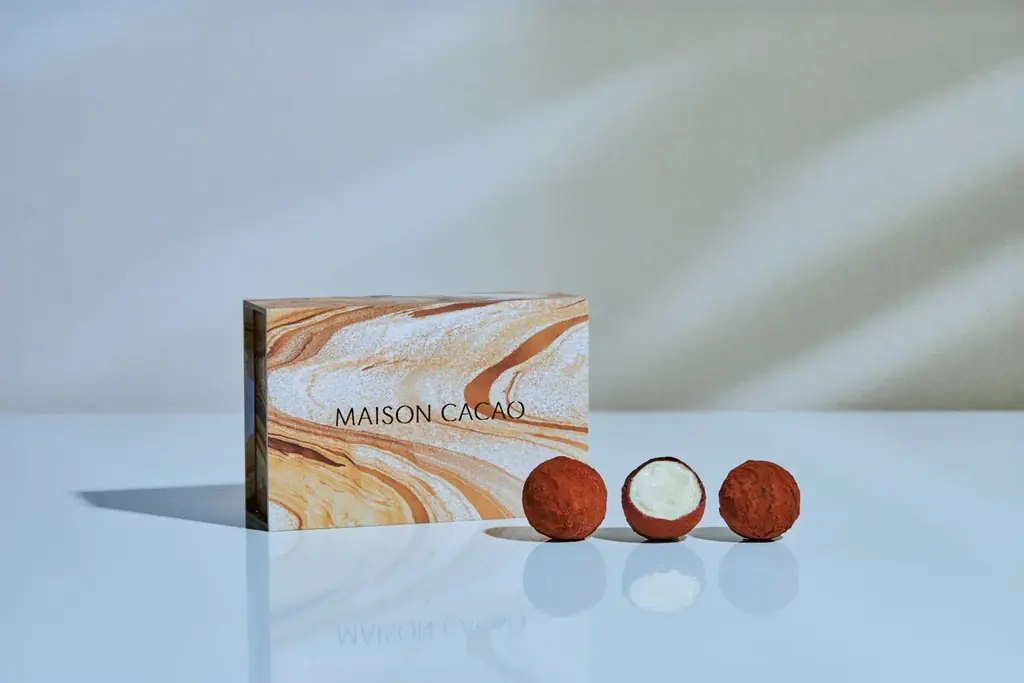 メゾンカカオ、ホワイトデー限定コレクション人気4種に加え、新作“白桃アールグレイ”チョコレートが初登場。今だけの味わいが3月1日（日）より限定登場します。 画像 6