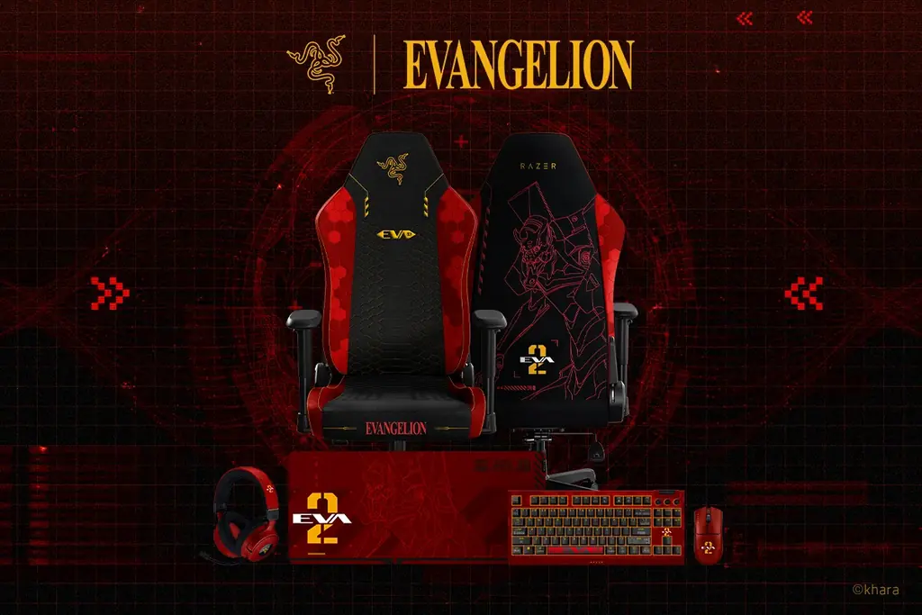 EVA-02×Razerコレクション、3/26発売 全5種