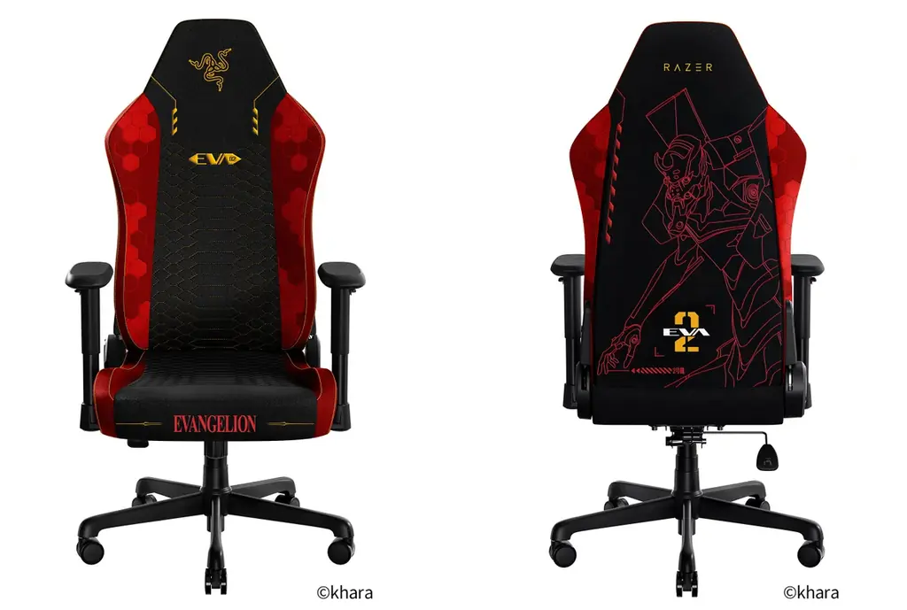 RAZER | EVANGELION エヴァ2号機コレクション 国内発売決定ゲーミングキーボード、ゲーミングマウス、ゲーミングヘッドセット、ゲーミングマウスパッド、ゲーミングチェア 画像 10