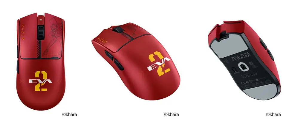 RAZER | EVANGELION エヴァ2号機コレクション 国内発売決定ゲーミングキーボード、ゲーミングマウス、ゲーミングヘッドセット、ゲーミングマウスパッド、ゲーミングチェア 画像 4