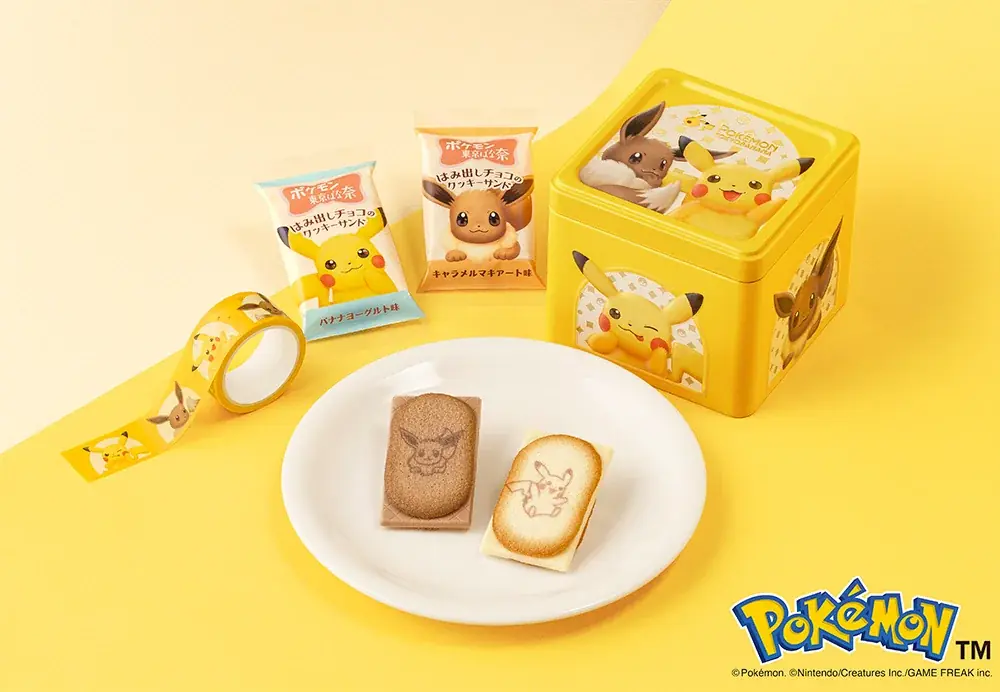 ピカチュウ＆イーブイ缶発売