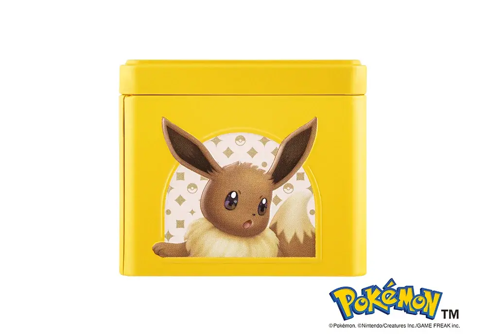 【ポケモン東京ばな奈】大人気のクッキーサンドがピカチュウ＆イーブイ缶になって登場！マスキングテープも入ったスペシャル缶 画像 8