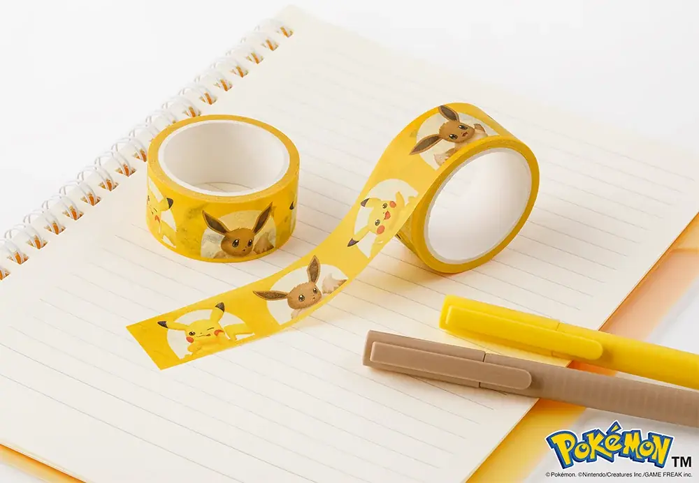 【ポケモン東京ばな奈】大人気のクッキーサンドがピカチュウ＆イーブイ缶になって登場！マスキングテープも入ったスペシャル缶 画像 9