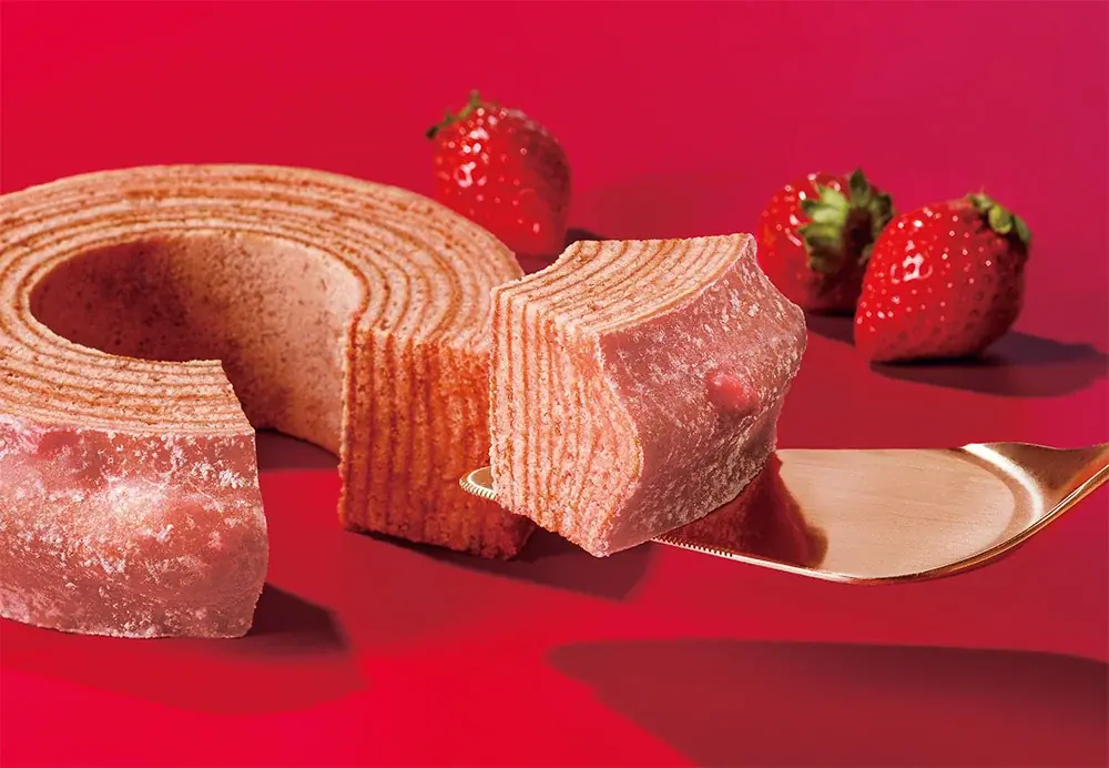 【博多阪急】バームクーヘン専門店「ねんりん家」九州初の常設店をニューオープン。博多限定『あまおう苺バター』も誕生 画像 3