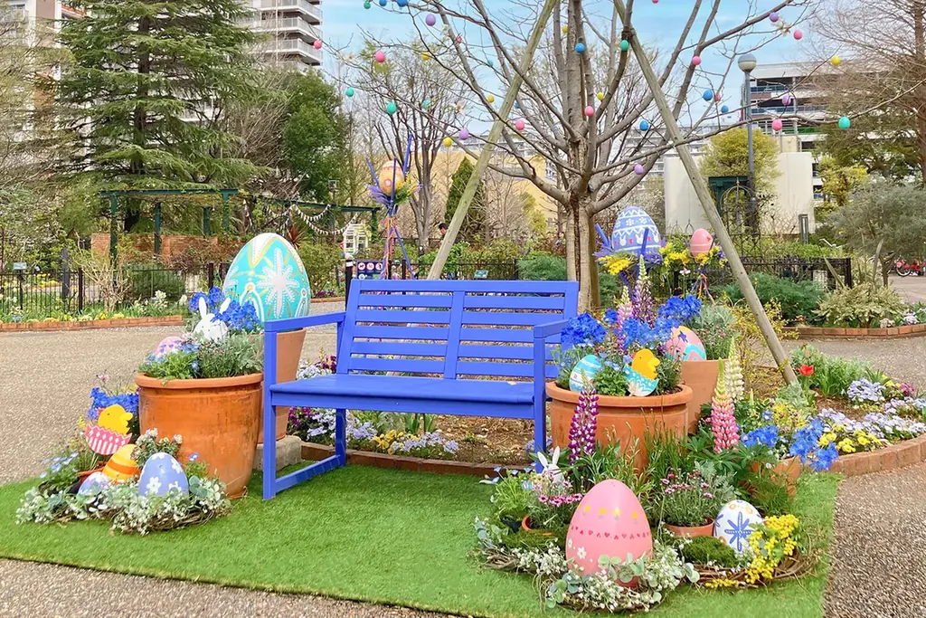 1万本のチューリップが春の訪れを彩る／練馬区立 四季の香ローズガーデン「2026ハッピーイースター」開催／3月21日（土）~4月12日（日） 画像 4