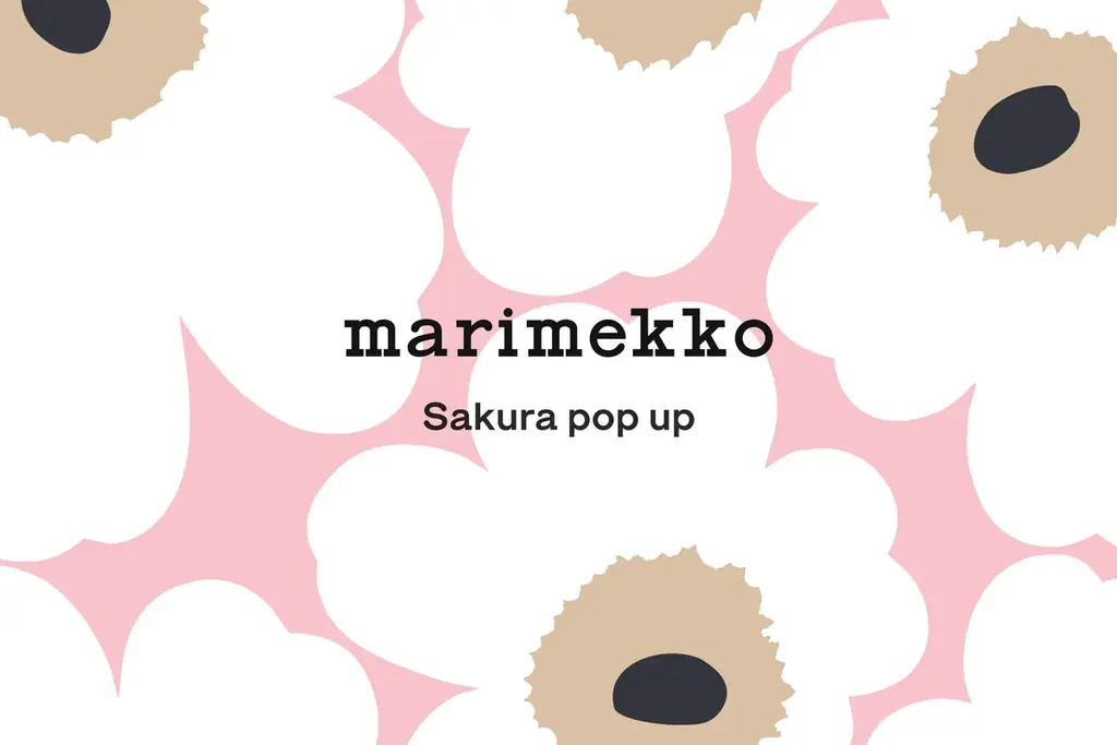 ［マリメッコ]桜の季節の訪れにあわせて、「Marimekko Sakura Pop-up」を開催。ピンクカラーの日本限定アイテムや先行販売商品、特別ノベルティが登場。 画像 1