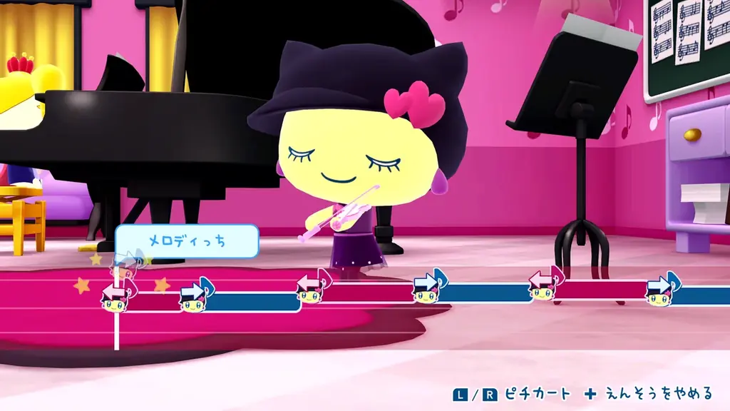 Nintendo Switch™/Nintendo Switch™ 2「たまごっちのプチプチおみせっち おまちど～さま！」無料アップデート「バイオリンレッスン」本日配信 画像 4