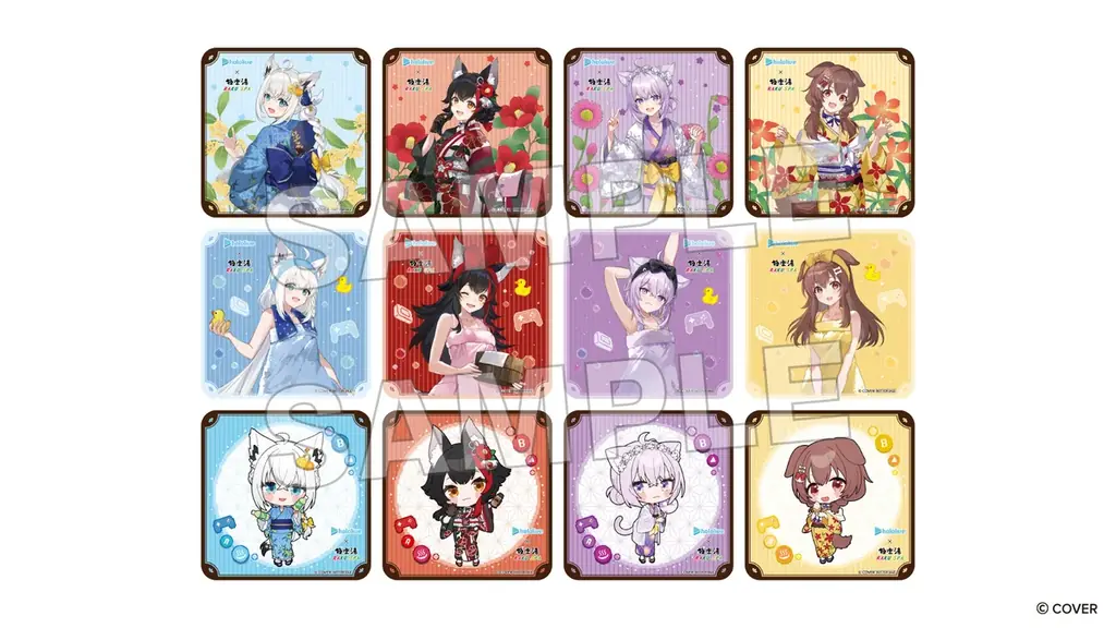 女性VTuberグループ「ホロライブ」×極楽湯・RAKU SPAコラボ第8弾を3月5日(木)より開催！ 画像 6