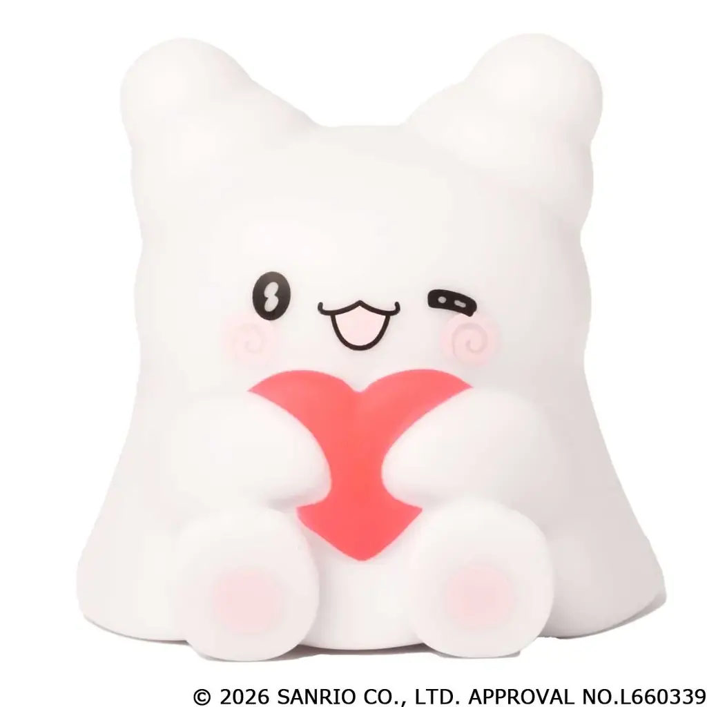 サンリオキャラクターの「はなまるおばけ」から「ほわっと光るライト」がカプセルトイに登場！ 画像 2