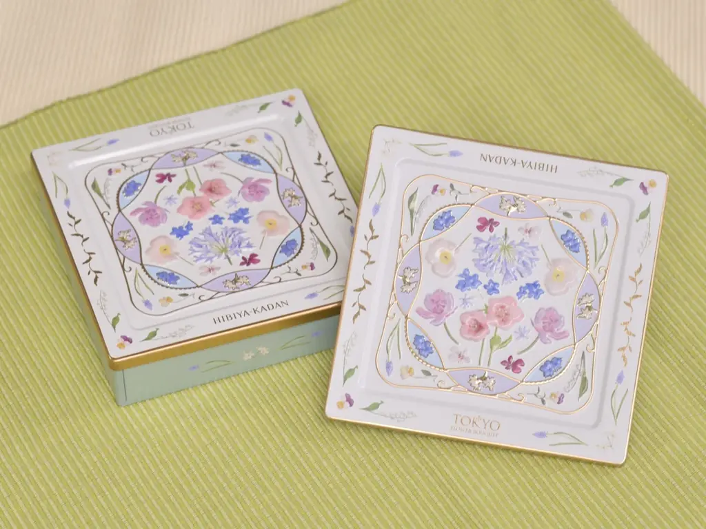 『東京フラワーブーケ』×日比谷花壇、好評につきコラボ第2弾の新作「花柄缶」が誕生！東京土産ブランドに花柄サービス「花屋さんのお花柄」を提供。 画像 2