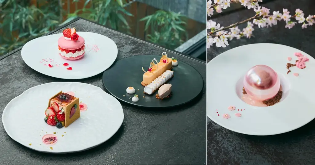 いちごと桜など期間限定春スイーツ4種を2026年3月1日(日)から提供 画像 1