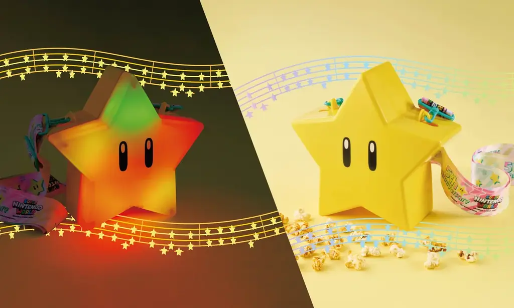 『スーパー・ニンテンドー・ワールド』５周年記念！“無敵”状態になれるアイテム「スーパースター」だらけのグッズやカラフルに光る限定スペシャルフード、ステッカー配布情報を先行公開！ 画像 4