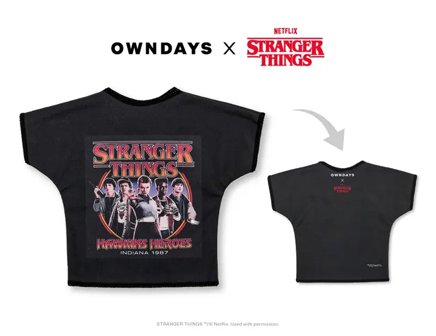 【OWNDAYS｜オンデーズ】Netflix「ストレンジャー・シングス 未知の世界」とのアイウェアコレクション登場！裏側の世界やヘルファイア・クラブの世界観を凝縮したモデルが揃うファン必見のコラボ発売 画像 20