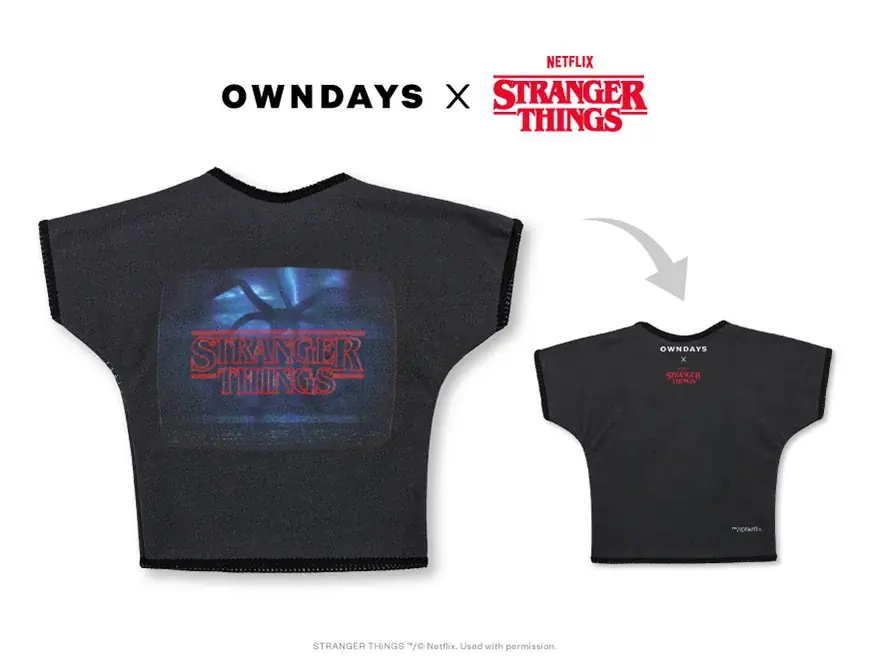 【OWNDAYS｜オンデーズ】Netflix「ストレンジャー・シングス 未知の世界」とのアイウェアコレクション登場！裏側の世界やヘルファイア・クラブの世界観を凝縮したモデルが揃うファン必見のコラボ発売 画像 22