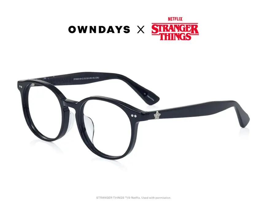 【OWNDAYS｜オンデーズ】Netflix「ストレンジャー・シングス 未知の世界」とのアイウェアコレクション登場！裏側の世界やヘルファイア・クラブの世界観を凝縮したモデルが揃うファン必見のコラボ発売 画像 6