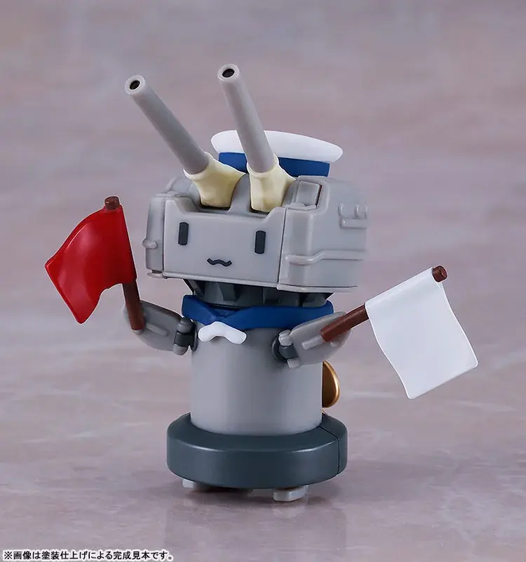 ブラウザゲーム『艦隊これくしょん -艦これ-』より、駆逐艦「島風」がプラモデル化。あみあみにて予約受付中。 画像 10