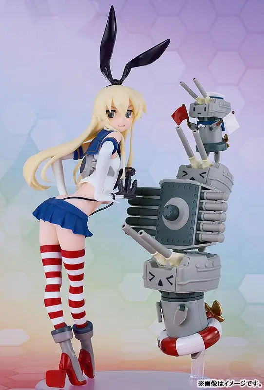 ブラウザゲーム『艦隊これくしょん -艦これ-』より、駆逐艦「島風」がプラモデル化。あみあみにて予約受付中。 画像 4