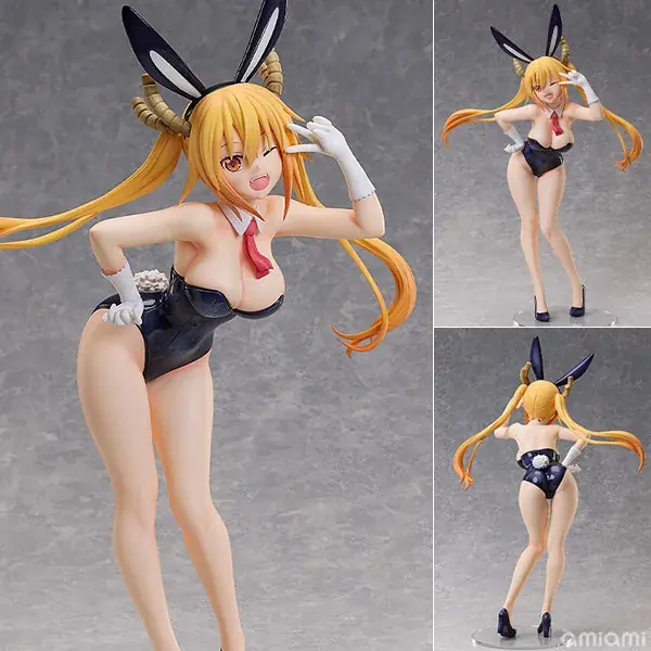 『小林さんちのメイドラゴン』より、「トール」が「生足バニーVer.」で再登場。あみあみにて予約受付中。 画像 2