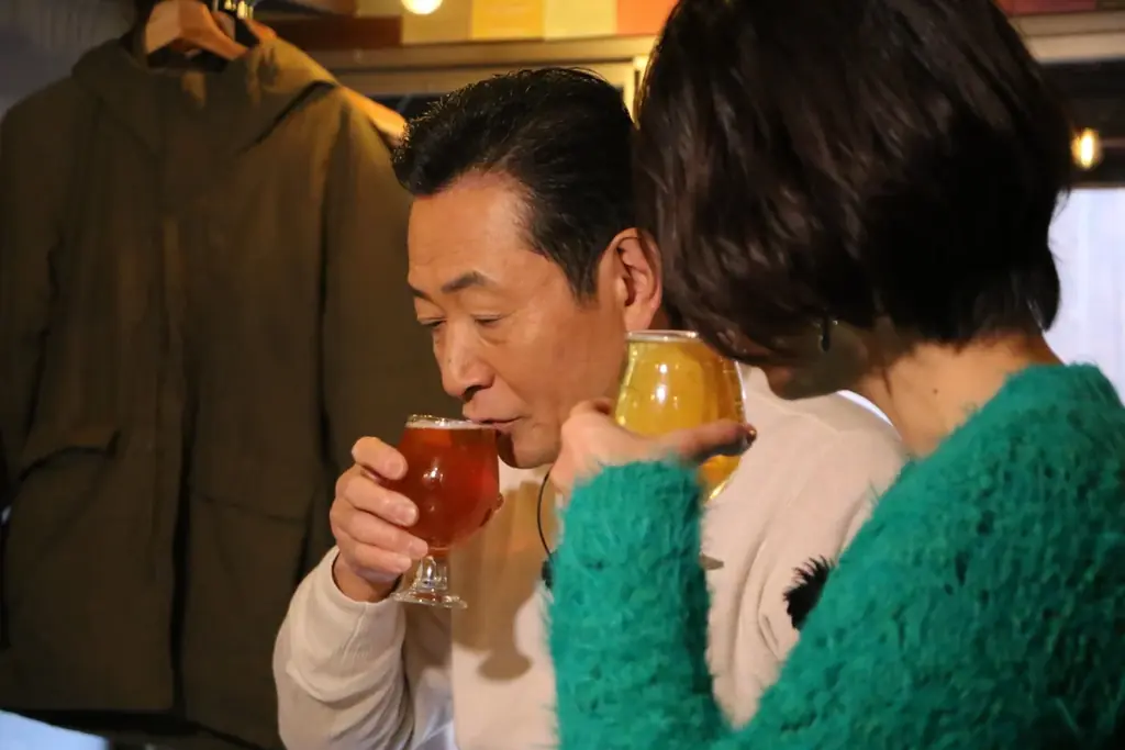 三田村邦彦が奈良・大和郡山でおとな旅♪クラフトビール店の奥にサウナ?! 昆布店が営むうどん屋の出汁に三田村感動！知る人ぞ知る名店の絶品鍋とは 画像 10