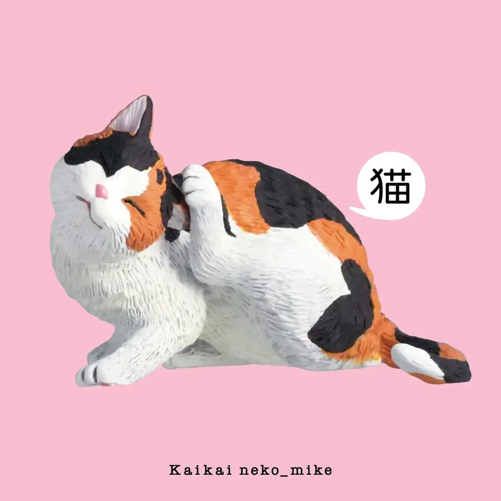 【カイカイ猫】カイカイしている猫たちに心が癒されるガチャガチャが新登場！ 画像 4