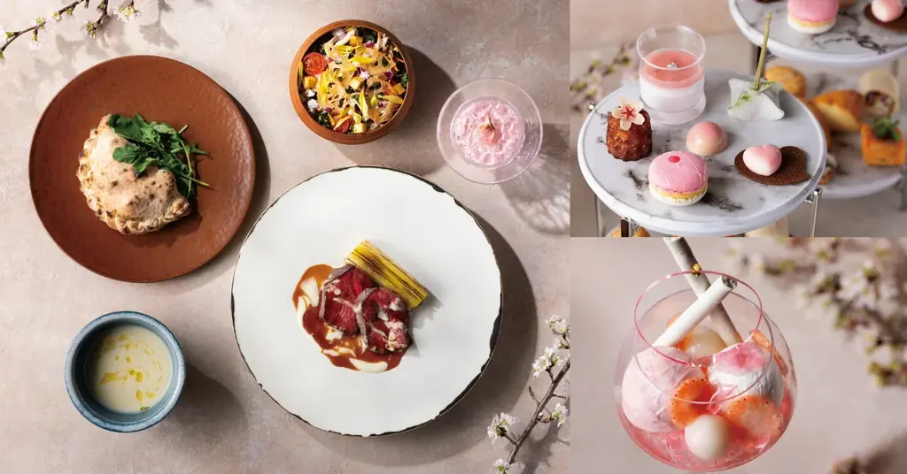 【2/20(金)予約開始】期間限定“桜メニュー”が登場！八芳園内レストラン「ALL DAY DINING FUDO」で春を満喫 画像 1