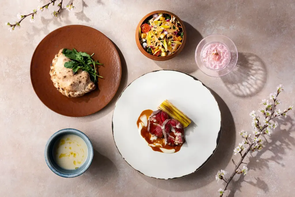 【2/20(金)予約開始】期間限定“桜メニュー”が登場！八芳園内レストラン「ALL DAY DINING FUDO」で春を満喫 画像 2
