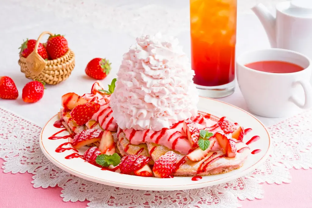 2/27開始｜ストロベリークリームパンケーキ登場