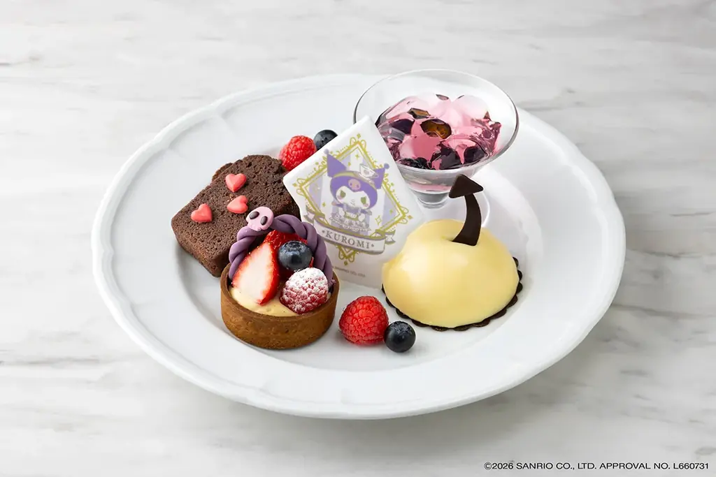 【サンリオキャラクタールーム】描き下ろしデザインを用いた「マイメロディ」「クロミ」のデザートプレートがリニューアル！2026年2月27日(金)より予約受付開始 画像 13