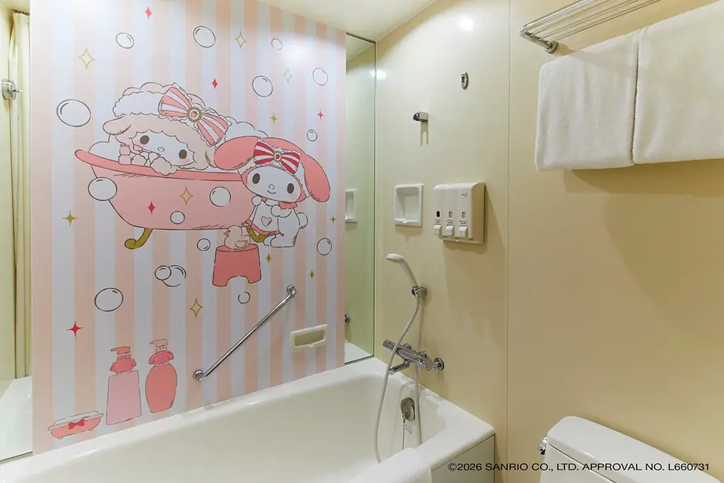 【サンリオキャラクタールーム】描き下ろしデザインを用いた「マイメロディ」「クロミ」のデザートプレートがリニューアル！2026年2月27日(金)より予約受付開始 画像 3