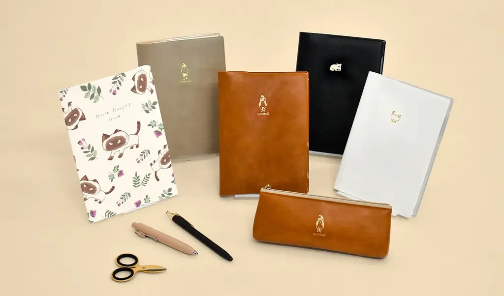 創業89年の老舗手帳メーカーが「猫の日」に猫好きのための文具キャンペーンを開催、人気のねこ文具が当たる 画像 2