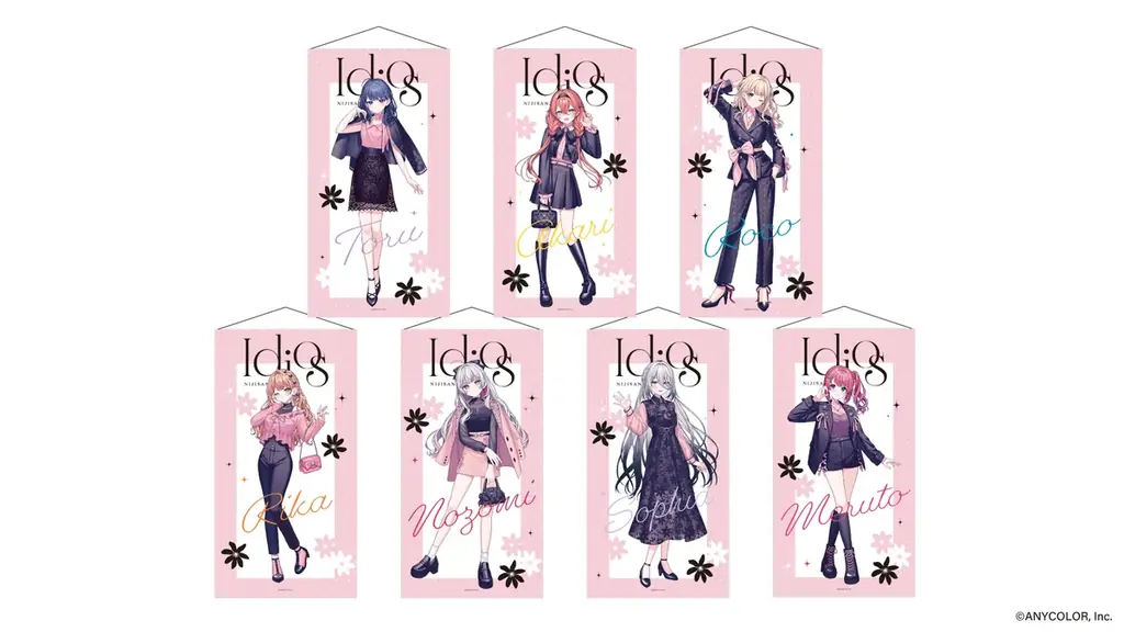 にじさんじ所属ユニット「Idios（イディオス）」のオリジナルくじが「くじスクエア」より発売決定！ 画像 2