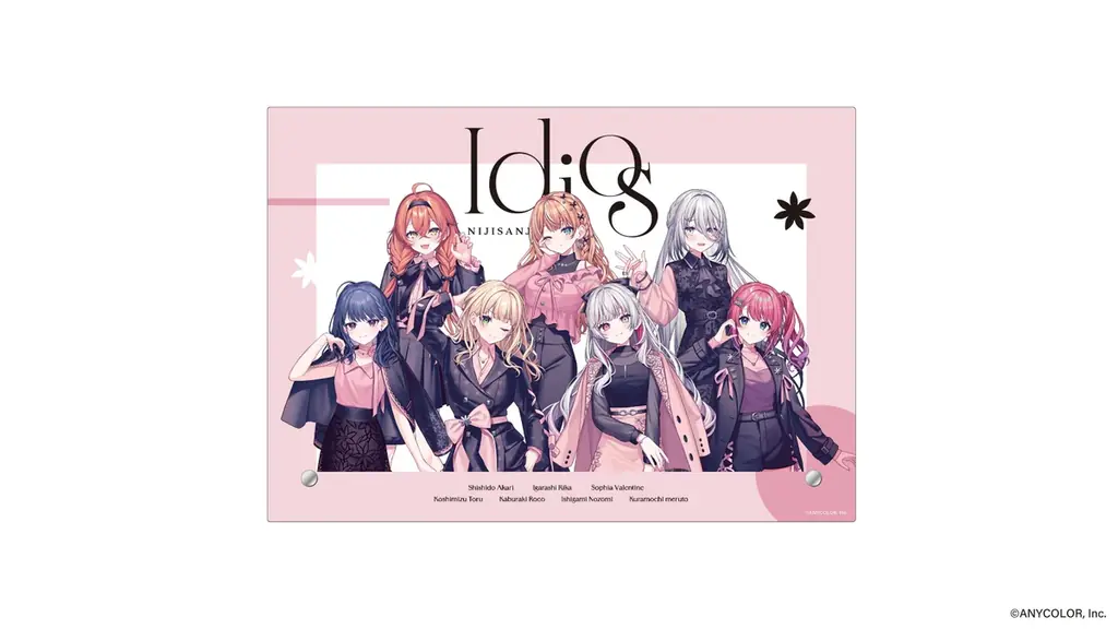 にじさんじ所属ユニット「Idios（イディオス）」のオリジナルくじが「くじスクエア」より発売決定！ 画像 7