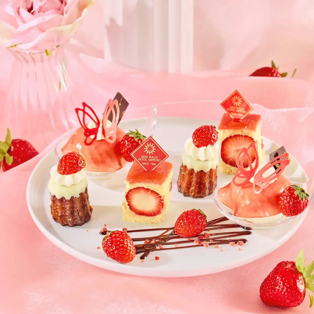 「ぼく、シマエナガ。」コラボレーション　シマエナガランチ 春～Like Afternoon Tea～　Very Berry SPRING! 苺とベリーづくしのアフタヌーンティー風ランチ 画像 7