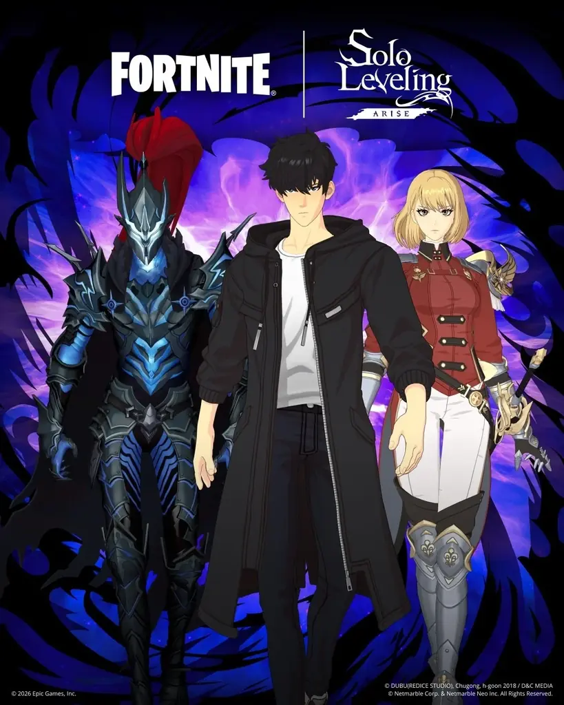 『俺だけレベルアップな件：ARISE』バトルロイヤルゲーム『フォートナイト』とのスペシャルコラボ開催！ 画像 1