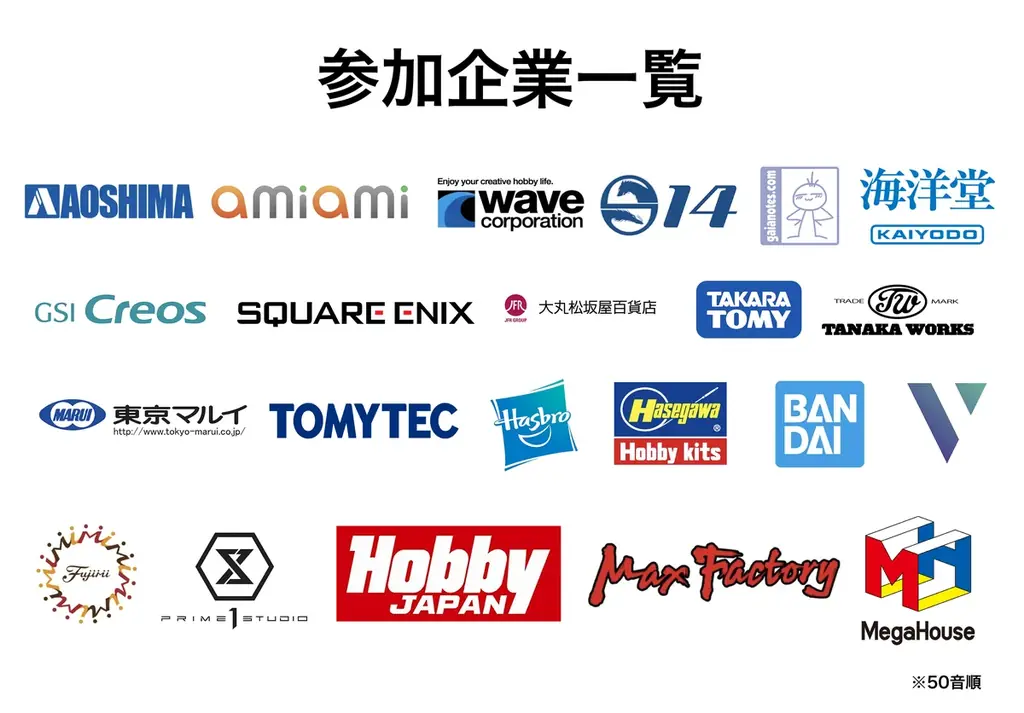 スター・ウォーズ、エヴァンゲリオン、トランスフォーマーなどが勢ぞろい！全22社が集まる「バーチャルホビーフェス2026」まもなく開幕 画像 2