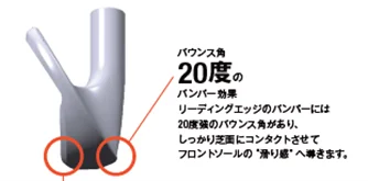 ゴルフ５とフォーティーンが共同開発！ ダフりたくてもダフれないアイアン「FA-I」発売 画像 3