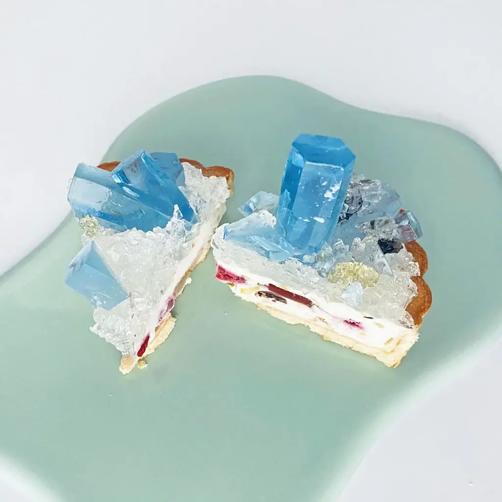 ”まるで鉱物”3月の誕生石アクアマリンが輝く限定スイーツ！２月20日正午より販売開始 画像 4