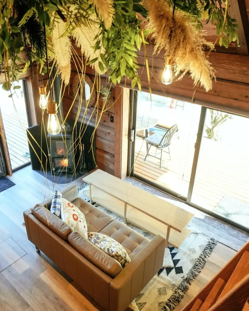 【 本日、新たなプレミアム ログコテージ完成！ 】駅のホームから徒歩0分 群馬・水沼ヴィレッジ『本格薪サウナ付き “プレミアムログコテージ”』春の訪れとともに堂々公開！ 画像 3