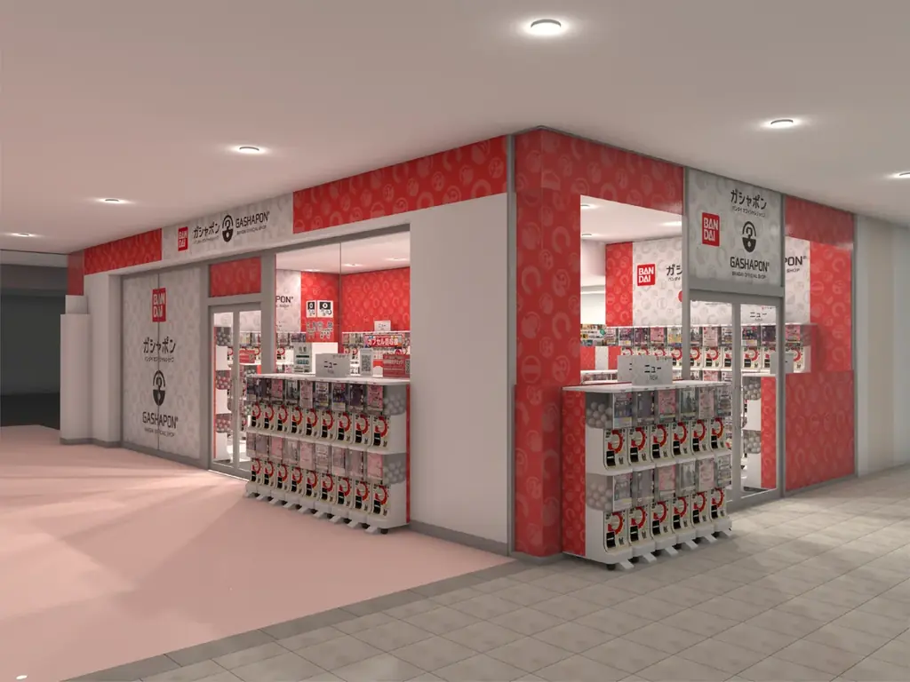バンダイ公式の「ガシャポン®」大型専門店が登場 『ガシャポンバンダイオフィシャルショップ』梅田スカイビルタワーイースト3F店　2026年2月27日(金)オープン！ 画像 2