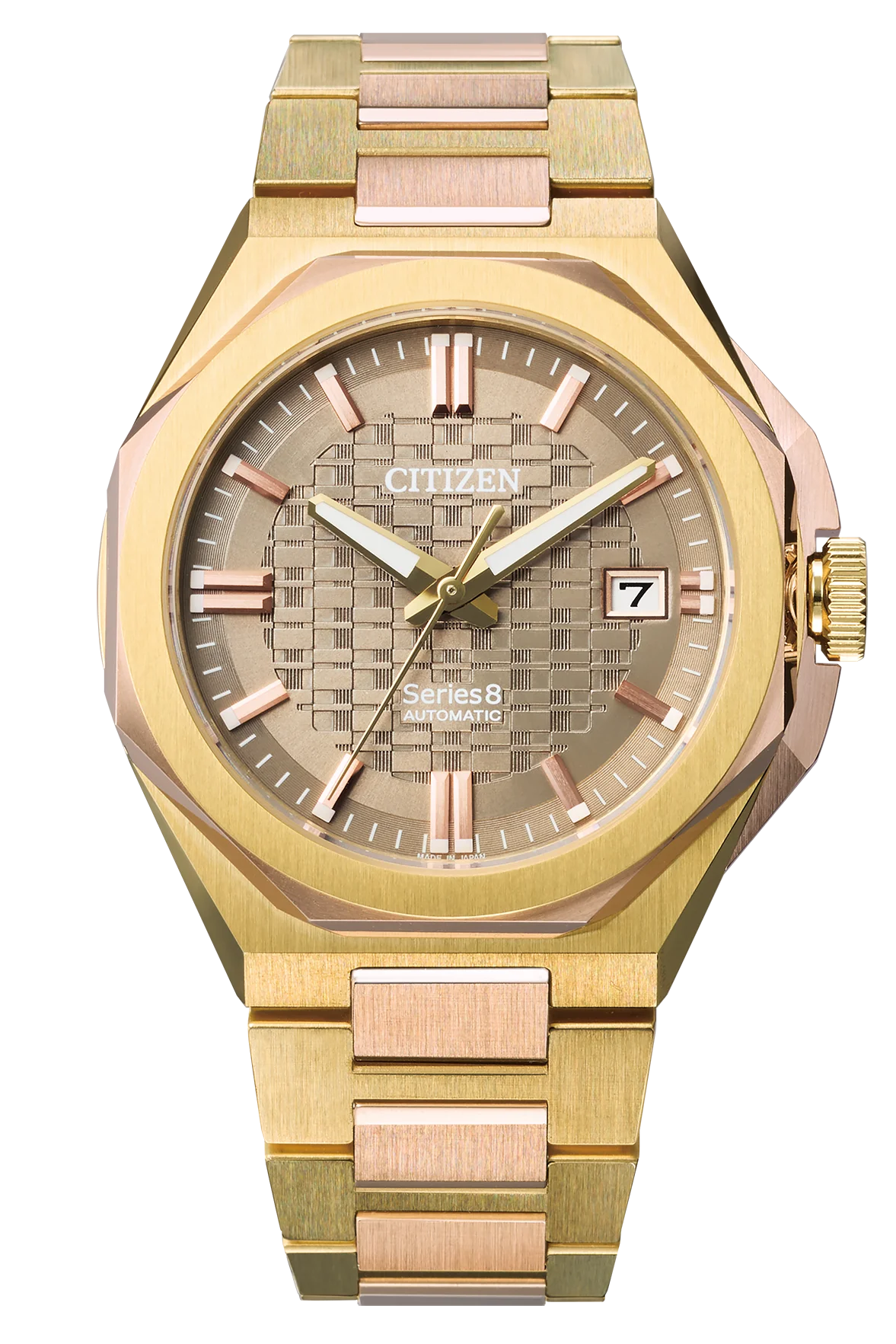 『シチズン シリーズエイト』からグローバルトレンドのケースサイズを採用した薄型モデルが登場 画像 4