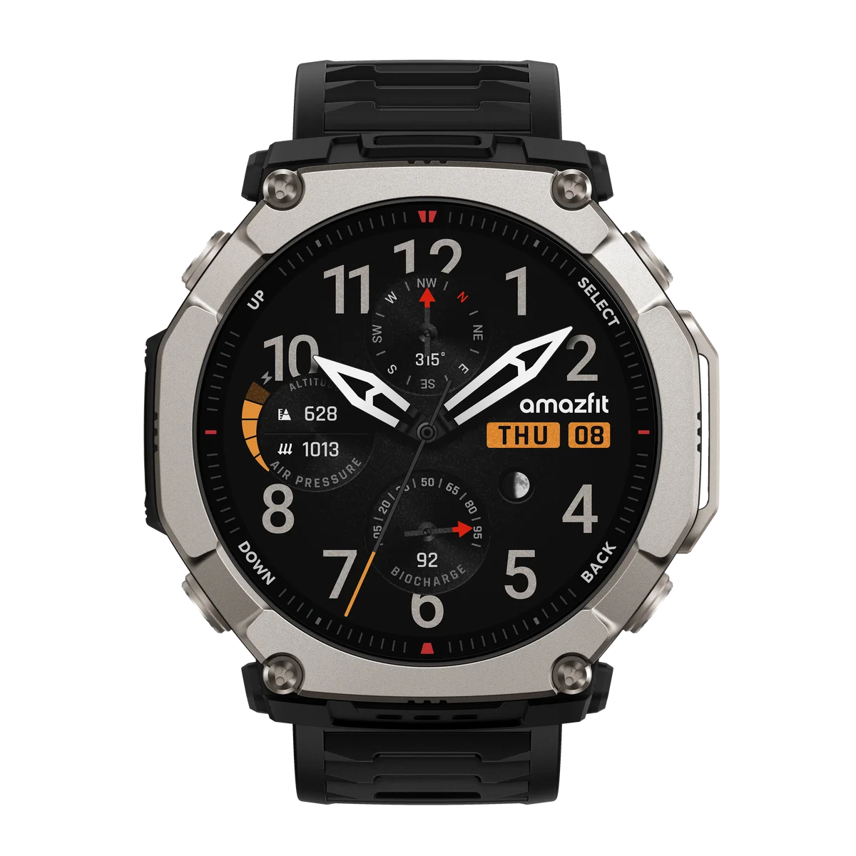 極限に挑むプロ仕様スマートウォッチ「Amazfit T-Rex Ultra 2」2月27日発売！チタン合金×64GB大容量ストレージで山野から深海まで挑戦をサポート 画像 12